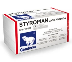 STYROPIAN GENDERKA EPS100 DACH PODŁOGA 1cm