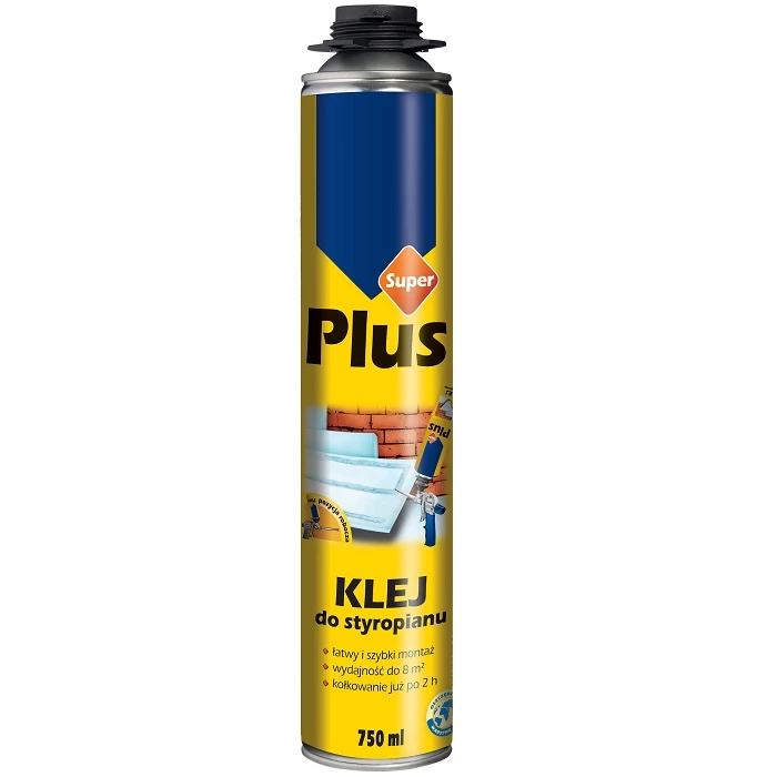 TYTAN PIANOKLEJ DO STYROPIANU SUPER PLUS PISTOLET 750ML | Metallco ...