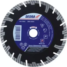 DEDRA TARCZA DIAMENTOWA DO BETONU TURBO T 115X22,2 H1192