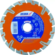 DEDRA TARCZA DIAMENTOWA SUPER TURBO SEGMENTOWA DO BETONU  230X22,2 H1247